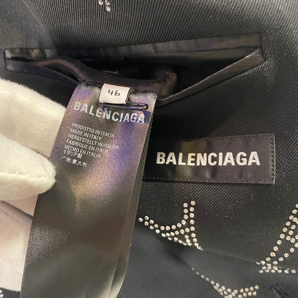 Balenciaga Eiffel Tower 80s shoulder jacket - Picture 10 of 16